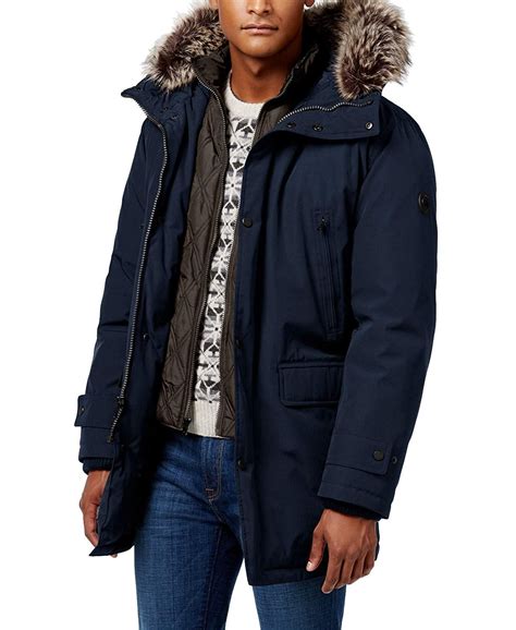 men's michael kors coat|michael kors men's winter coats.